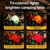 Multi Functional Camping Light Outdoor LED Night Riding Light Rechargeable Flashlight Night Light Waterproof Travel Light