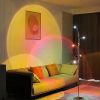 5-Head Projector Sunset Floor Lamp, Rainbow Ambient Night Light, Modern Minimalist Floor Lights for Bedroom Living Room Holiday Gifts