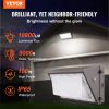 VEVOR 2PCs LED Wall Pack Lights, 100W 10800LM, 5000K Commercial Outdoor Lights Security Lighting Fixture