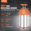 VEVOR LED Temporary Work Light, 150W, 20000lm Construction Lights, 5000K Portable Super Bright & Waterproof & Connected Up to 6 lights