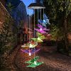 Yard Decor Lights; Solar Butterfly Chimes; 2023 Gifts for Mom/Dad/Women/Grandma/Wife/Daughter/Sister/Aunt/Nana/Grandfather/ ; Father Birthday Gif