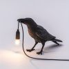 Raven Table Lamp Birds Desk Lamp Resin Crow Wall Sconce Creative Night Light Modern Art Fixture For Living Room Bedside Bedroom Office Study Dorm